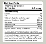 Shilajit 3-in-1 Gummies for Men